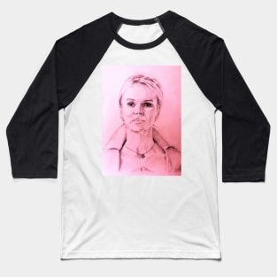 Pippa Pentangle in Pink Baseball T-Shirt